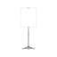 Picture of BadgePlus PPBSS-W White Photo ID Backdrop with Stand - 34" x 28"