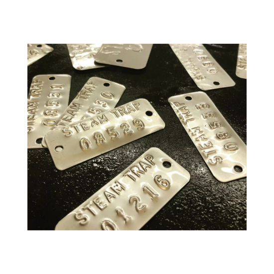 Picture of Metal Marker Pump Tags