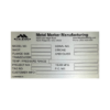 Picture of Metal Marker Gas Meter Tags