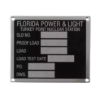 Picture of Metal Marker Utility and Telephone Pole Tags