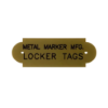 Picture of Metal Marker Locker Tags