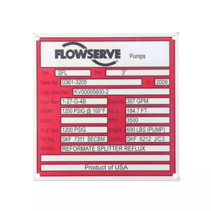 Picture of Metal Marker Metal Inventory Tags