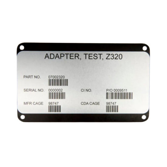Picture of Metal Marker Warehouse Labels