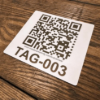 Picture of Metal Marker QR Code Tags