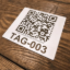Picture of Metal Marker QR Code Tags