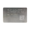 Picture of Metal Marker Data Matrix Tags