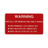 Picture of Metal Marker Safety Tags