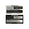 Picture of Metal Marker Elevator Data Tags