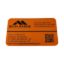 Picture of Metal Marker UID and IUID Labels