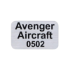 Picture of Metal Marker Aircraft Placards