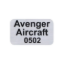 Picture of Metal Marker Aircraft Placards