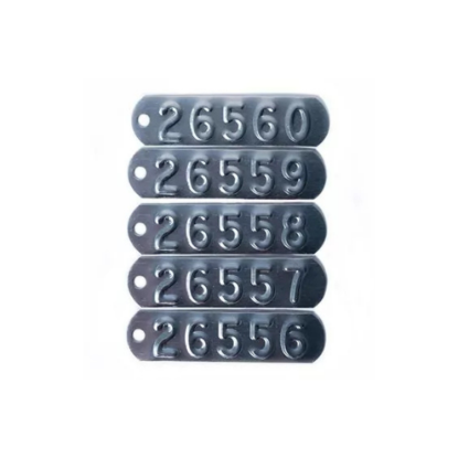 Picture of Metal Marker Metal Shellfish Tags