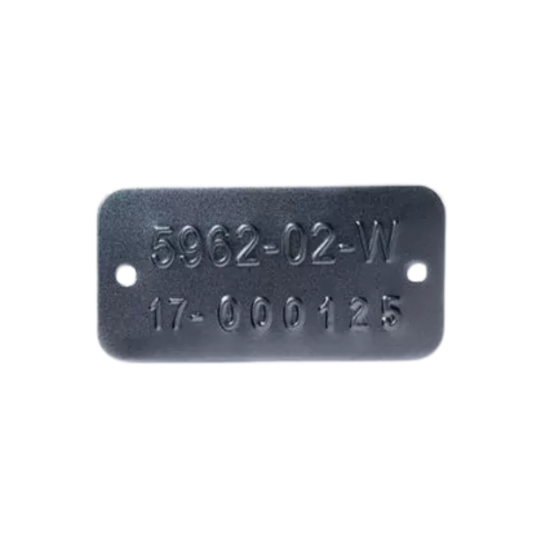 Picture of Metal Marker Crematory Tag