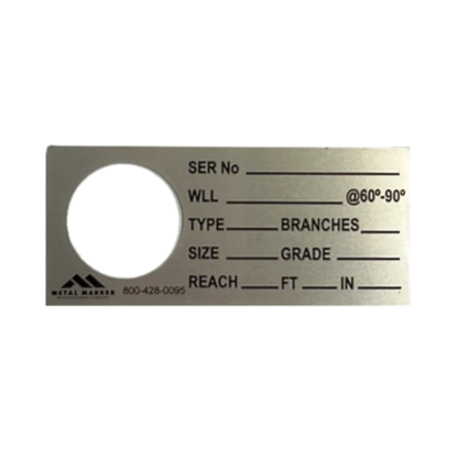 Picture of Metal Marker Construction Tags