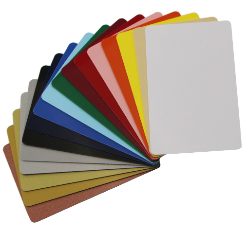 1000 Blank Premium Color PVC Cards | IdentiSys