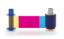 Picture of FARGO 45613 YMCKO Half-Panel Color Ribbon