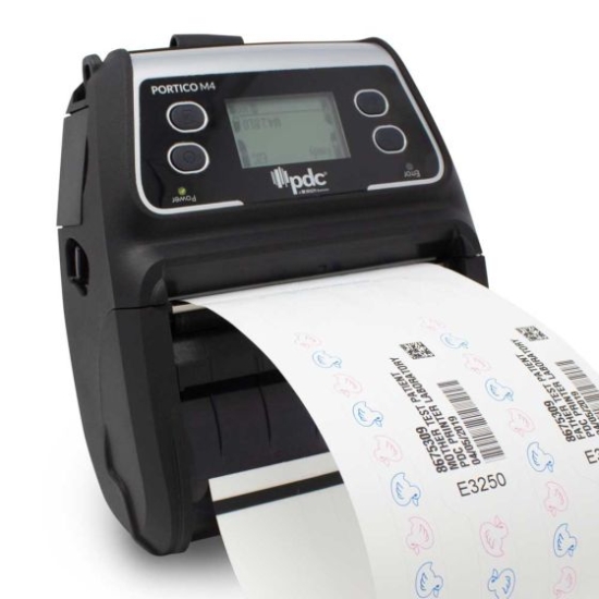 Picture of Portico™ PD-M420B Mobile Direct Thermal Printer, Bluetooth Connectivity, MFi