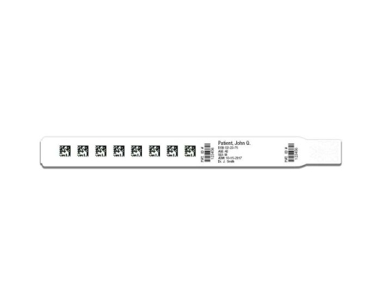 Picture of ScanBand® DR Thermal Patient ID Wristband, Adult, 1" Core, 1800 Bands per Box