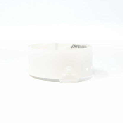 Picture of CompuBand® Direct Thermal Patient ID Wristband, Adult, 3" Core, 5.5" Outer Diameter, White