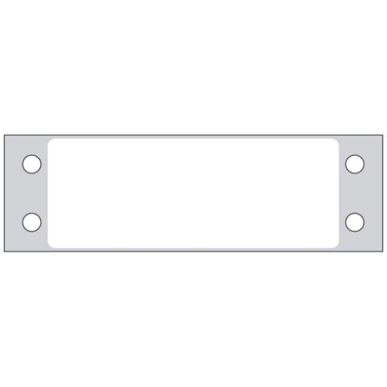 Picture of PDC Permanent Dot Matrix Paper Label, 2-1/2" x 15/16", White, 5,000 per Box