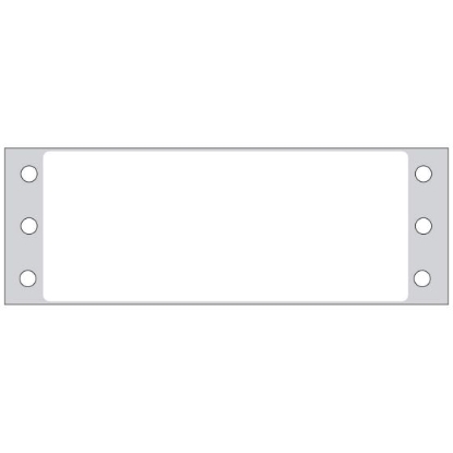 Picture of PDC Permanent Dot Matrix Paper Label, 3-1/2" x 1-7/16", White, 5,000 per Box