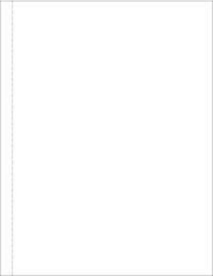 Picture of PDC Permanent Laser Paper Label, 8" x 11", White, 100 per Package