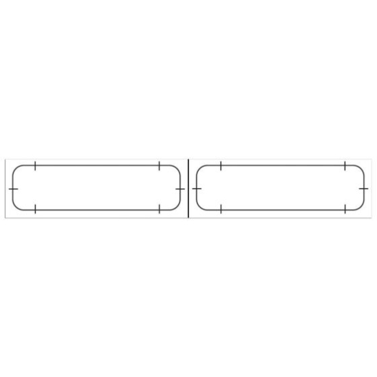 Picture of Sentry® DataMate® Thermal Wristband, Adult, White, 1,000 per Box