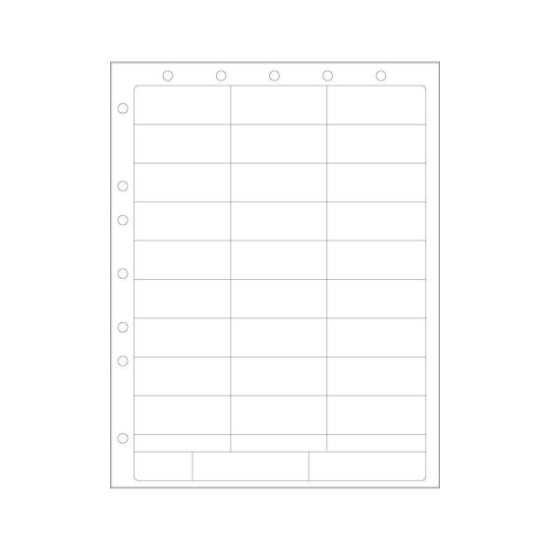 Picture of PDC DataMate Laser Chart Label, 2-1/2" x 1", White, 4 Packs of 250 per Case