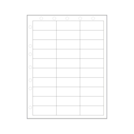 Picture of PDC DataMate® Laser Chart Label, Epic Compatible, 2-1/2" x 1", White, 30 Labels per Sheet, 4 Packs of 250 per Box