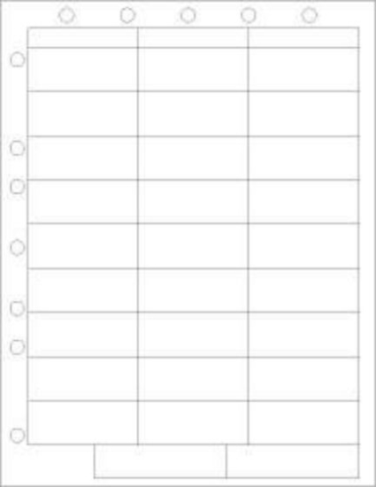 Picture of PDC Laser Chart Labels with Holes, Multiple Sizes, White, 32 Labels per Sheet, 4 Packs of 250 Sheets per Case