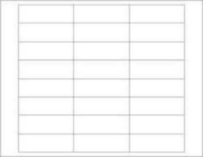 Picture of PDC Laser Wristband Chart Label, 3" x 1", White, 4 Packs of 250 per Case
