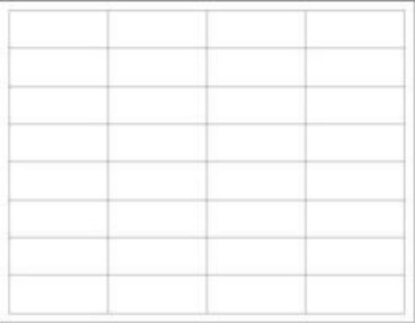 Picture of PDC Laser Chart Label, 2-5/8" x 1", White, 100 per Pack