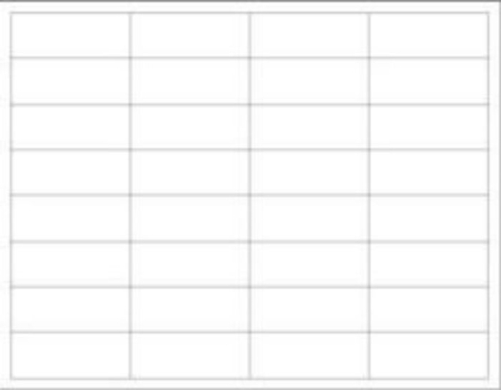 Picture of PDC Laser Chart Label, 2-5/8" x 1", White, 100 per Pack