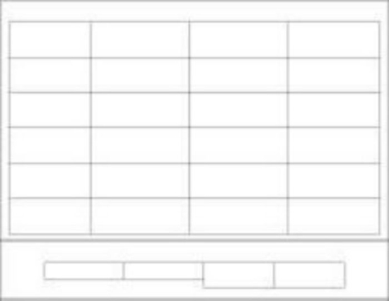 Picture of PDC Bio-Logics® Laser Wristband and Chart Labels, Multiple Sizes, White, 28 Labels per Sheet, 4 Packs of 250 Sheets per Case