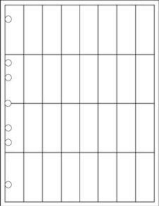 Picture of PDC Premium Laser Chart Label with Holes, 2-5/8" x 1", White, 32 Labels per Sheet, 4 Packs of 250 Sheets per Case