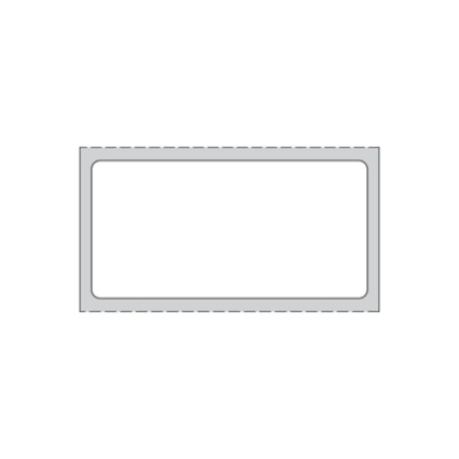 Picture of PDC Direct Thermal General Purpose Paper Label, 2" x 1-1/2", 3/4" Core, 300 per Roll