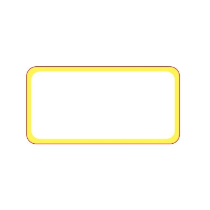 Picture of PDC Direct Thermal Paper Label, 2" x 1", 3/4" Core