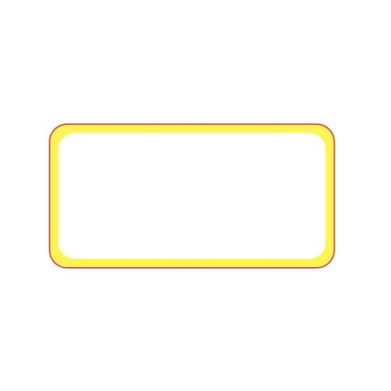 Picture of PDC Direct Thermal Paper Label, 2" x 1", 3/4" Core