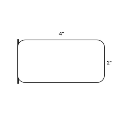 Picture of PDC Direct Thermal Omnicell® Compatible Paper Label, 2" x 4", White, 1" Core, 250 per Roll
