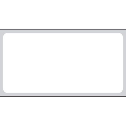 Picture of PDC Direct Thermal Paper Label, 2-1/8" x 1-3/8", White, 3" Core, 4,000 per Roll