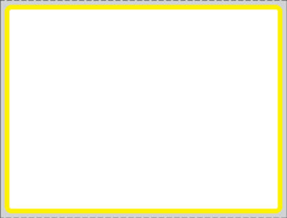 Picture of PDC Permanent Direct Thermal Paper Label, 4" x 3", White with Yellow, 1" Core, 500 per Roll