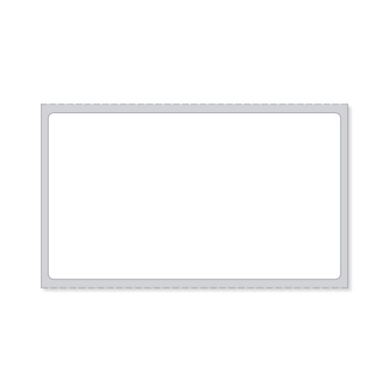 Picture of PDC Permanent Direct Thermal Paper Label, 3-1/2" x 2", White, 3" Core, 2,500 per Roll