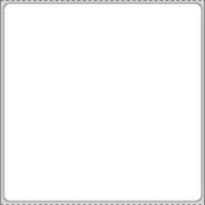 Picture of PDC Removable Direct Thermal Paper Label, 4" x 4", White, 3" Core, 1,500 per Roll