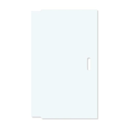 Picture of PDC Visitor Pass Badge, Direct Thermal Paper, 2-7/16" x 4-3/16", White, 250 per Roll