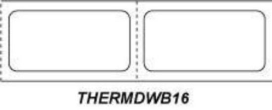 Picture of PDC Pediatric Thermal Chart Label, 2" x 1-1/2", White, 1,300 per Roll