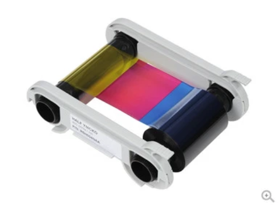 Picture of Evolis R7H006NAA 1/2 YMCKO-KO Color Ribbon